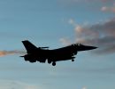 Birds of a feather: F-16s train over Aviano skies Birds of a feather: F-16s train over Aviano skies