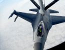 F-16 pilots, KC-135 crews team for mid-air refueling training F-16 pilots, KC-135 crews team for mid-air refueling training