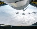 F-16 pilots, KC-135 crews team for mid-air refueling training F-16 pilots, KC-135 crews team for mid-air refueling training